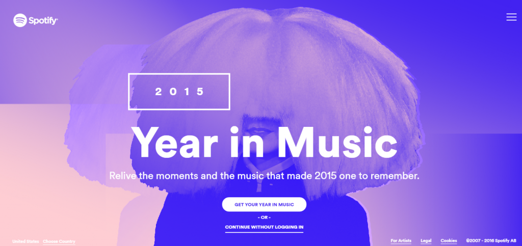 Spotify | Year in Music 2015